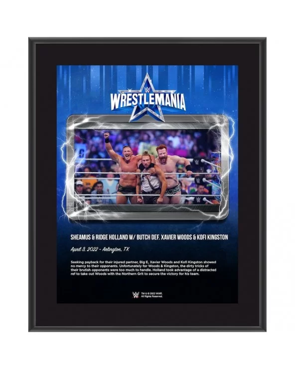 Sheamus & Ridge Holland 10.5" x 13" WrestleMania 38 Night 2 Sublimated Plaque $7.20 Home & Office
